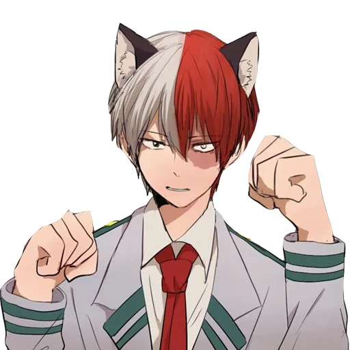 😽 Стикер «MyHeroAcademia» для Telegram