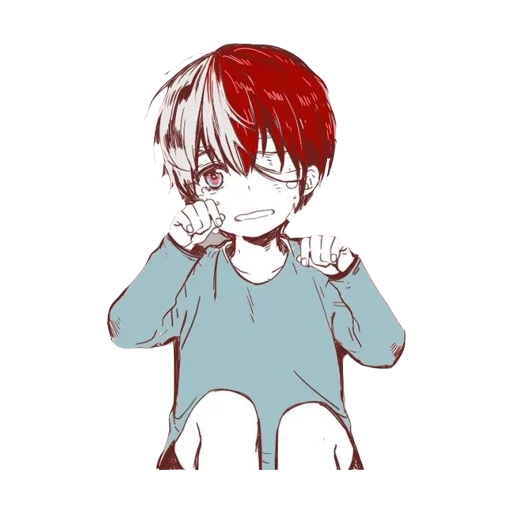 😢 Стикер «MyHeroAcademia» для Telegram