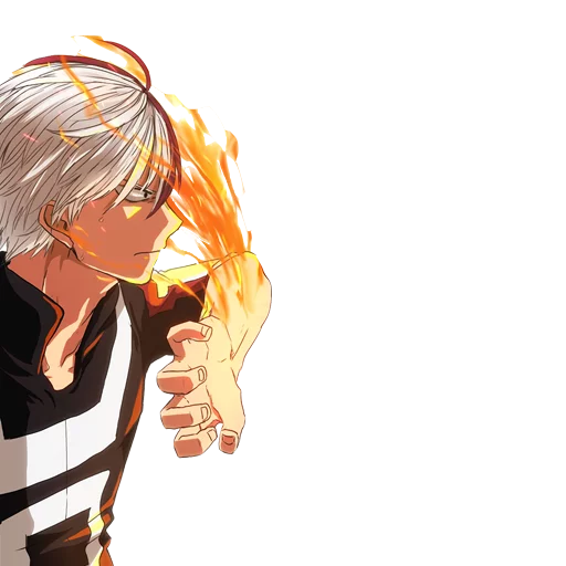 😡 Стикер «MyHeroAcademia» для Telegram