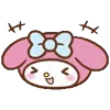 Стикер 13 ✌️Зайка My Melody
