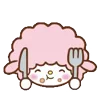 Стикер 21 ✌️Зайка My Melody