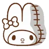 Стикер 6 ✌️Зайка My Melody