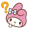 Стикер 4 ✌️Зайка My Melody