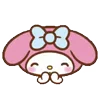 Стикер 11 ✌️Зайка My Melody
