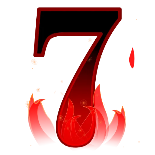7️⃣ Эмодзи «ʀᴇᴅ ꜰʟᴀᴍᴇ» для Telegram
