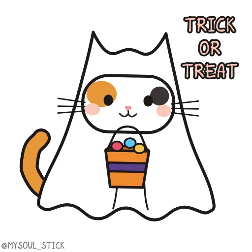 🐱 Эмодзи «ɢʜᴏsᴛ ᴄᴀᴛs ᴄᴏᴢʏ» для Telegram