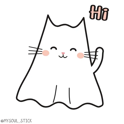 🐱 Эмодзи «ɢʜᴏsᴛ ᴄᴀᴛs ᴄᴏᴢʏ» для Telegram
