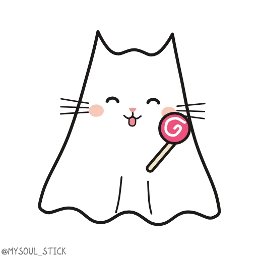 🐱 Эмодзи «ɢʜᴏsᴛ ᴄᴀᴛs ᴄᴏᴢʏ» для Telegram