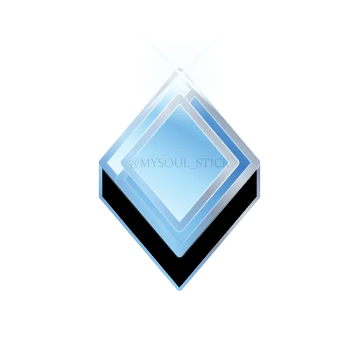🔹 Эмодзи «Голубые анимированные буквы, разделители, иконки» для Telegram