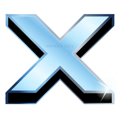 🔠 Эмодзи «Голубые анимированные буквы, разделители, иконки» для Telegram
