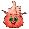 Стикер 7 😍 Tribbles - смайлы с монстриками