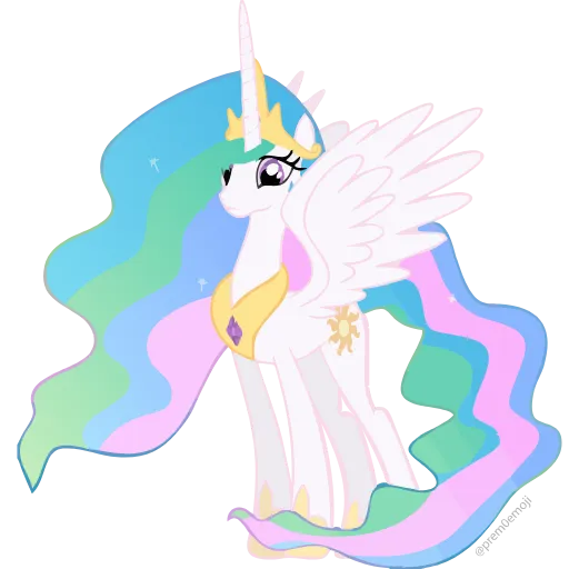 Стикер 55 My Little Pony