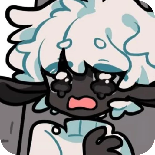 😭 Стикер «𝙒𝙤𝙤𝙡𝙮𝙮𝙮~» для Telegram