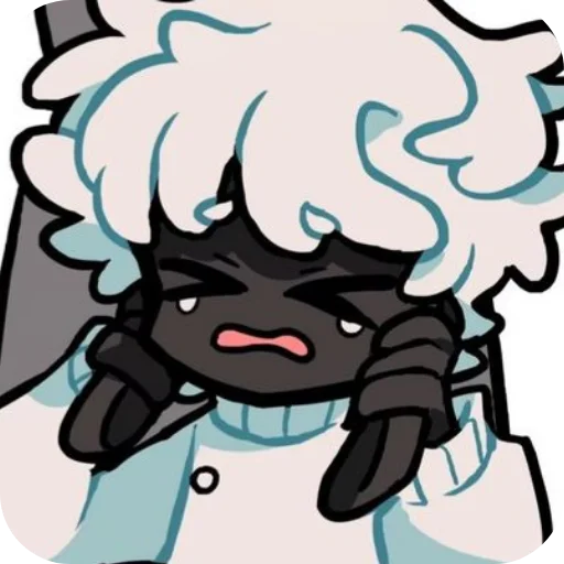 😭 Стикер «𝙒𝙤𝙤𝙡𝙮𝙮𝙮~» для Telegram