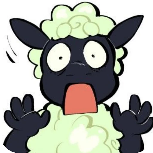 😨 Стикер «𝙒𝙤𝙤𝙡𝙮𝙮𝙮~» для Telegram