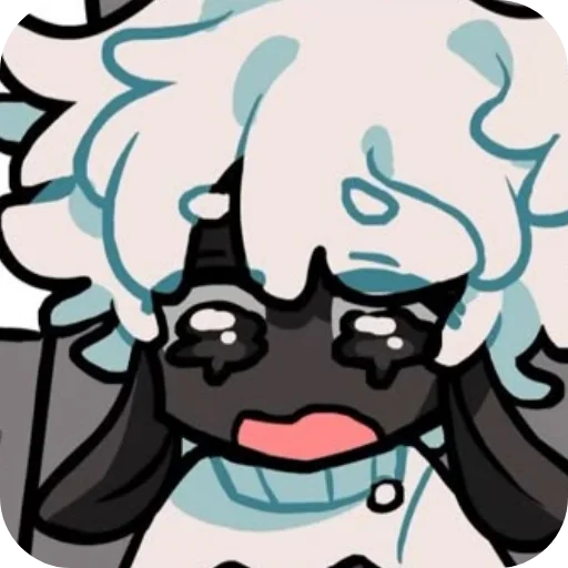 😭 Стикер «𝙒𝙤𝙤𝙡𝙮𝙮𝙮~» для Telegram