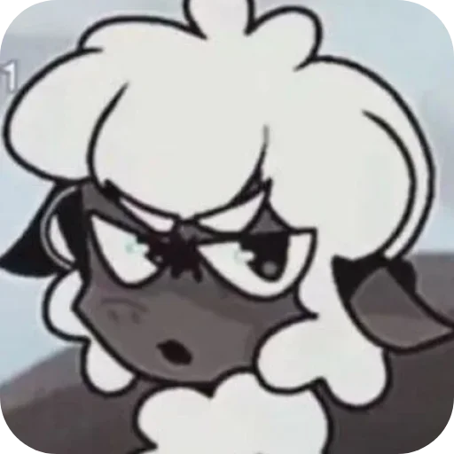😠 Стикер «𝙒𝙤𝙤𝙡𝙮𝙮𝙮~» для Telegram