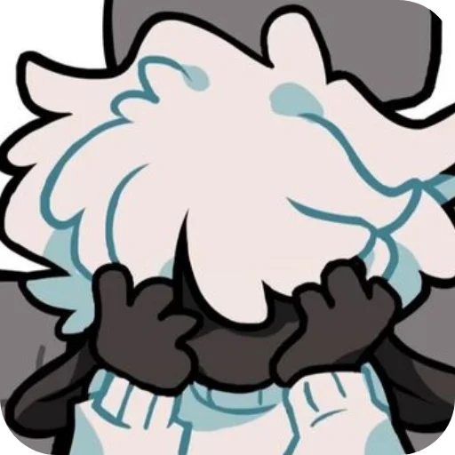 😶 Стикер «𝙒𝙤𝙤𝙡𝙮𝙮𝙮~» для Telegram