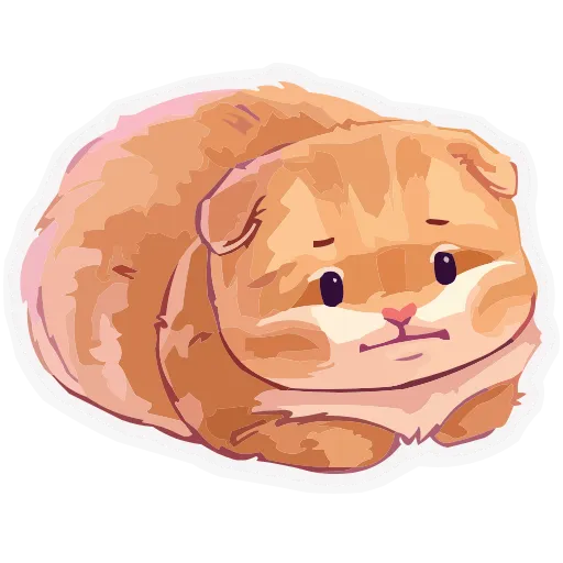 😐 Эмодзи «Мявс Буся» для Telegram