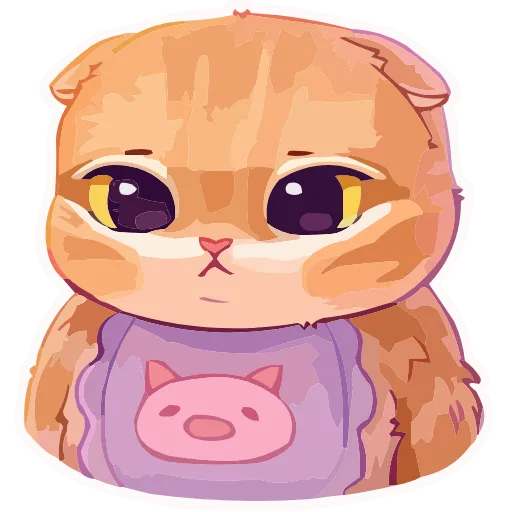😞 Эмодзи «Мявс Буся» для Telegram