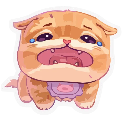 😩 Эмодзи «Мявс Буся» для Telegram