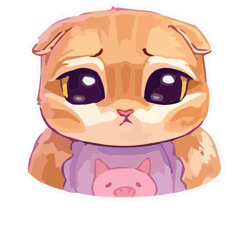 🥺 Эмодзи «Мявс Буся» для Telegram