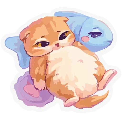 🫠 Эмодзи «Мявс Буся» для Telegram