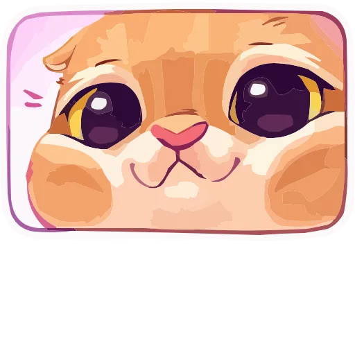 😌 Эмодзи «Мявс Буся» для Telegram