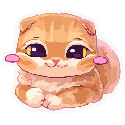 😌 Эмодзи «Мявс Буся» для Telegram