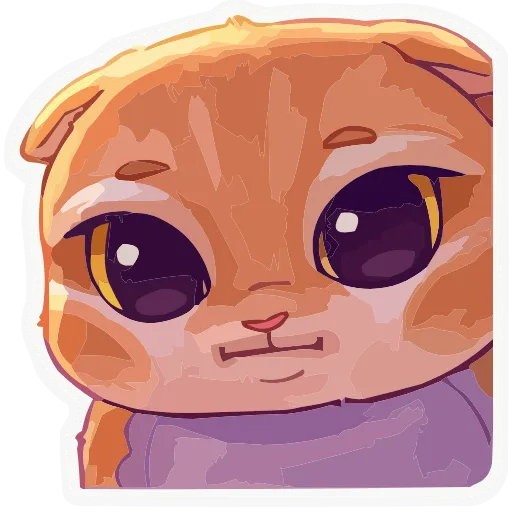 🫣 Эмодзи «Мявс Буся» для Telegram