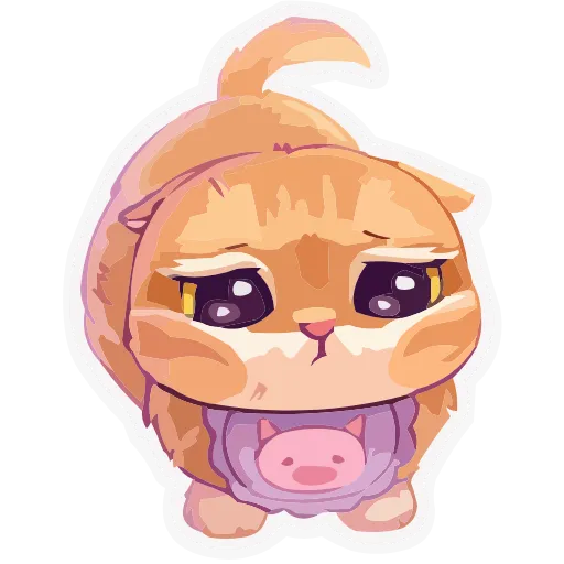 🥺 Эмодзи «Мявс Буся» для Telegram