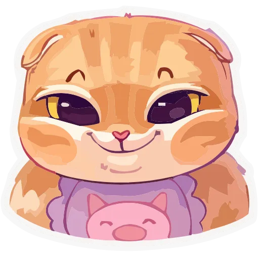 🙂 Эмодзи «Мявс Буся» для Telegram