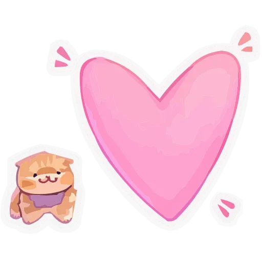💕 Эмодзи «Мявс Буся» для Telegram