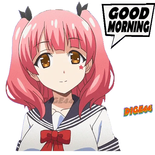 🛏 Стикер «NENE FUJINOKI MY FIRST GIS A GAL» для Telegram