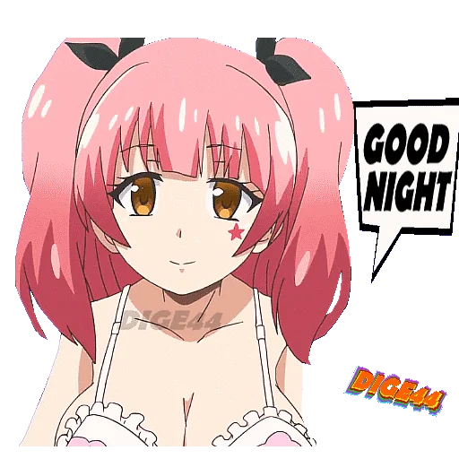 🛌 Стикер «NENE FUJINOKI MY FIRST GIS A GAL» для Telegram