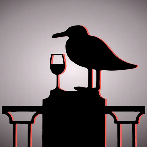 🍷 Стикер «NEW HOLLAND ISLAND» для Telegram