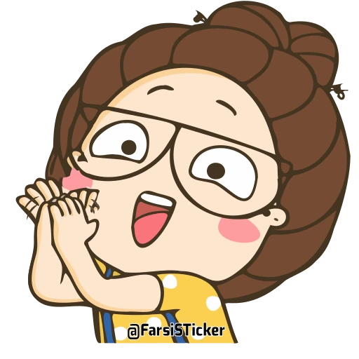 👏 Стикер «Farsi girl» для Telegram