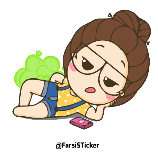 💨 Стикер «Farsi girl» для Telegram