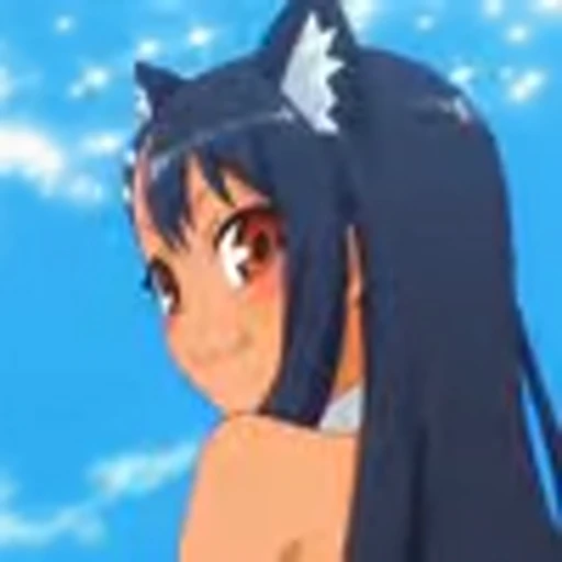 😻 Эмодзи «Please Don&;t Bully me Nagatoro-SanНе издевайся, Нагаторо» для Telegram