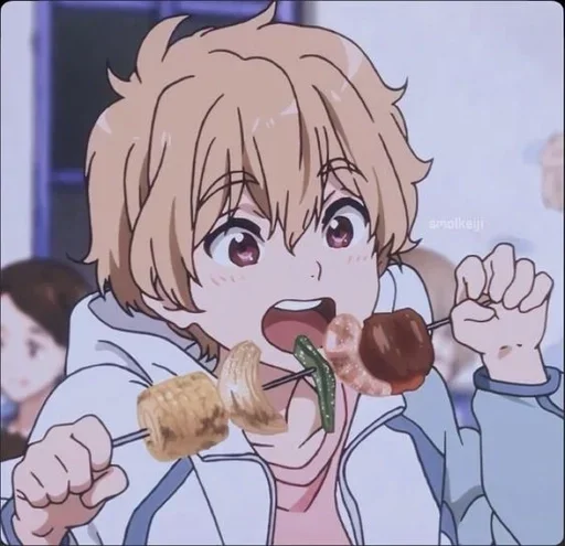 🍢 Стикер «Nagisa Hazuki» для Telegram