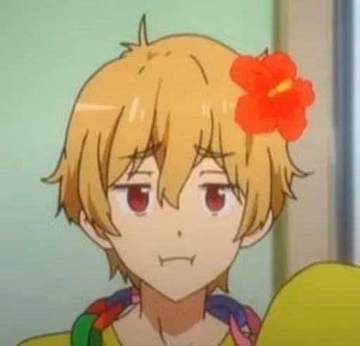 🍢 Стикер «Nagisa Hazuki» для Telegram