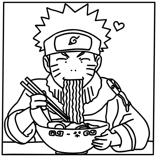 Стикер 32 Naruto