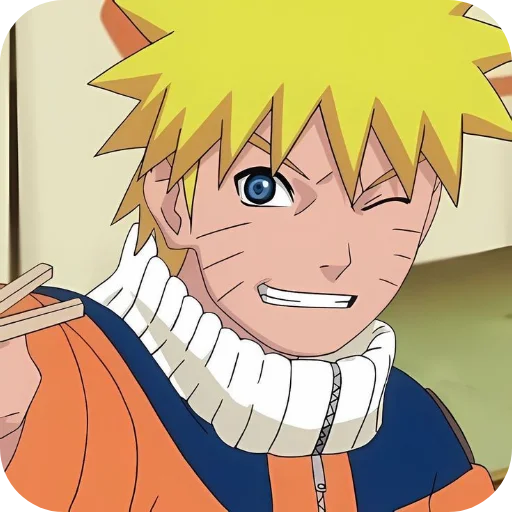 ❤ Стикер «Naruto and Hinata» для Telegram