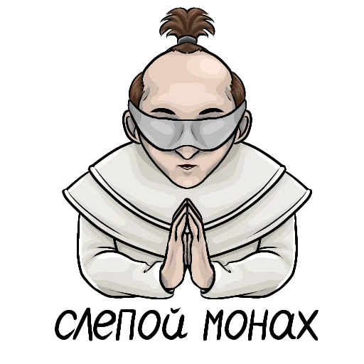 🙈 Стикер «Для жителей Нирна» для Telegram