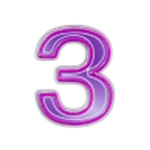 3️⃣ Эмодзи «Фиолетовые буквы, цифры, иконки, таблички» для Telegram