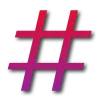 💯 Эмодзи «Фиолетово-красный градиент» для Telegram
