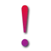 ❗️ Эмодзи «Фиолетово-красный градиент» для Telegram