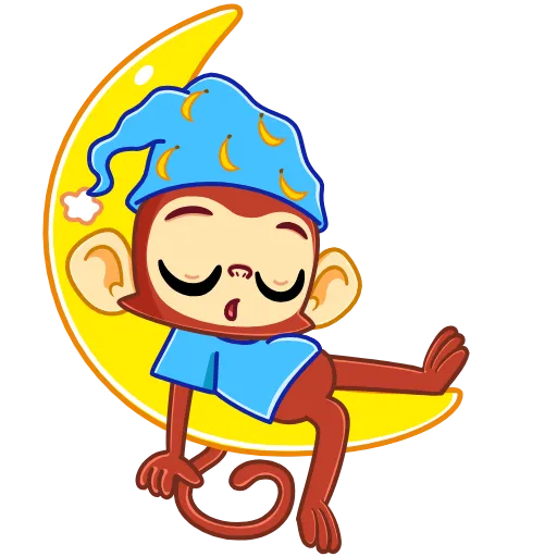 Стикер 6 Monkey