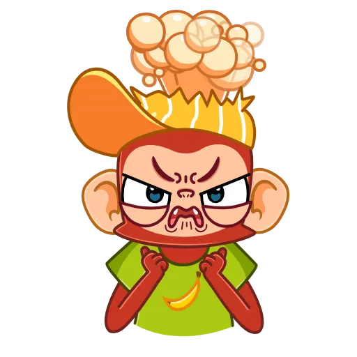 Стикер 12 Monkey