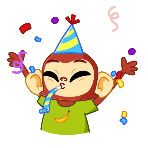 Стикер 11 Monkey